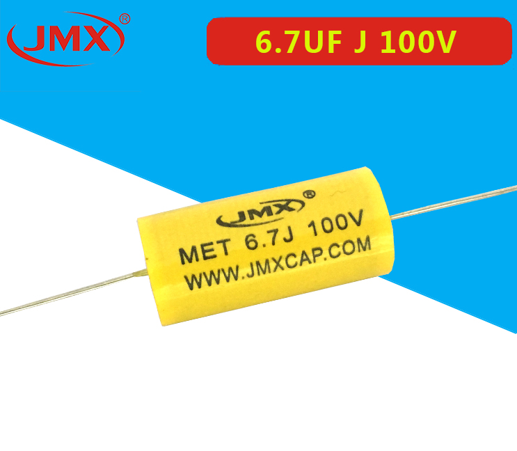 低壓濾波電容-電容型號(hào)：MET 6.7UF J 100V